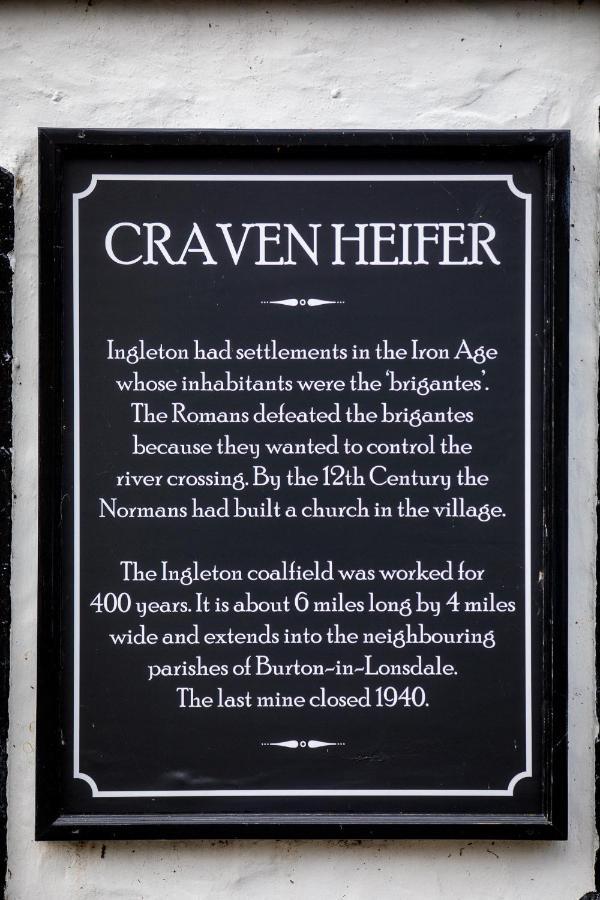 Craven Heifer Ingleton Hotel อิงเกิลตัน ภายนอก รูปภาพ